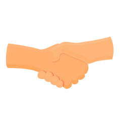 Deal Hand Shake Icon Cartoon Business