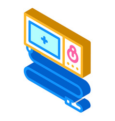 Endoscope Tool Isometric Icon