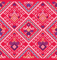 Filipino Traditional Yakan Seamless Pattern