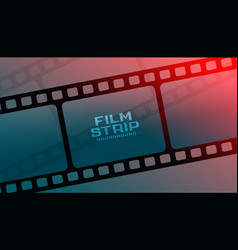 Flim Strip Reel With Red Light Effect