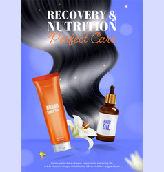 Hair Care Product Poster