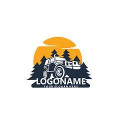 Jeep Adventure Template Logo Design