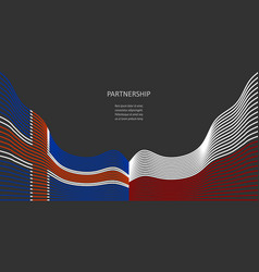 Concept Of Relationships Between Iceland