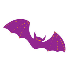 Purple And Orange Bat