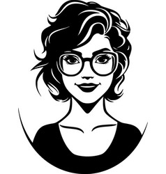 Teacher - Black And White Isolated Icon