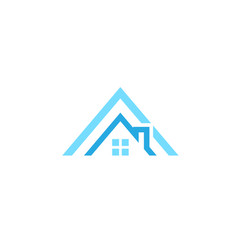 Creative House Traingle Roof Logo Symbol