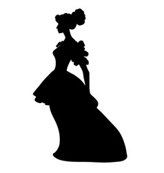 History Woman Silhouette