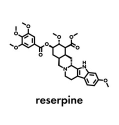 Reserpine Alkaloid Molecule Isolated From