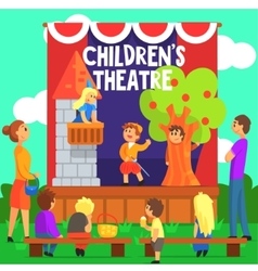 Amateur Children Theatre Performance Of A Fairy