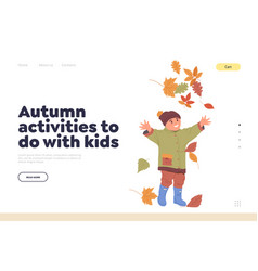 Autumn Activities Do With Kids Landing Page