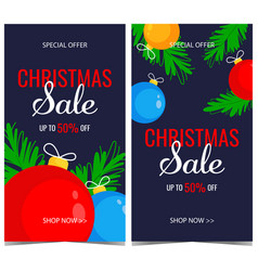 Christmas Sale Promotion Poster Template