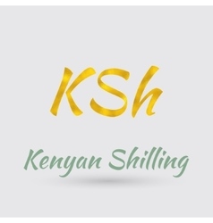 Golden Symbol Of Kenyan Shilling