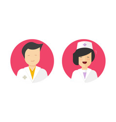 Doctor Physician Medic Man Woman Icon Graphic