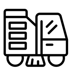 Professional Floor Cleaner Icon Outline