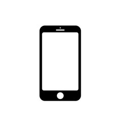 Smartphone Icon Phone Mock Up White Screen