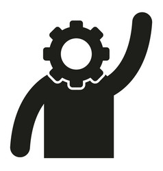 Best Tech Realization Icon Simple Goal