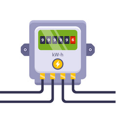 Home Electricity Meter Counts Energy