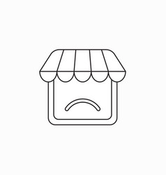 Icon Concept Shop With Sulking Mouth