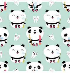 Kawaii Panda Kids Dental Health Care