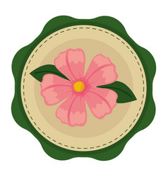 Flower Round Icon