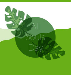 All Souls Day Greeting Card