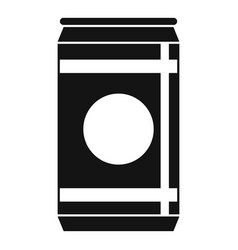 Natural Soda Tin Can Icon Simple Style