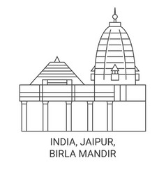 India Jaipur Birla Mandir Travel Landmark