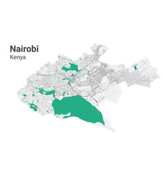 Nairobi Map Detailed Map Of City