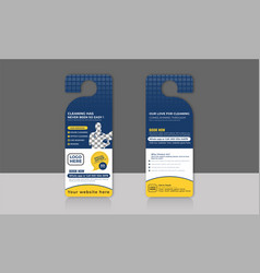 Junk Removal Services Door Hanger Template