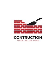 Bricklayer Construction Logo Design