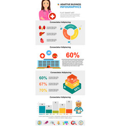 Colorful Medicine Or Healthcare Infographic Charts