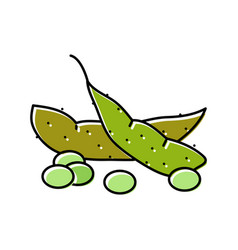 Soy Plant Color Icon