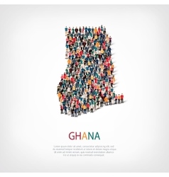 People Map Country Ghana