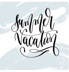 Brush lettering composition of Royalty Free Vector Image