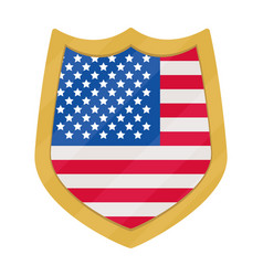 Usa Flag Shield