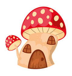 Mushroom House Fairytale