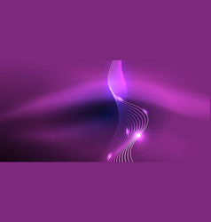 Abstract Background Neon Wave Hi-tech Design For