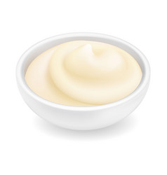 Mayonnaise In A Bowl