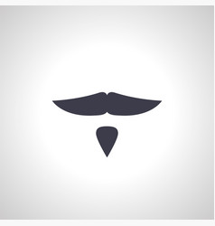 Mustache Simple Icon Beard