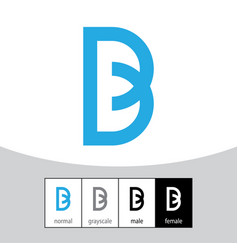 B Letter Modern Business Logo