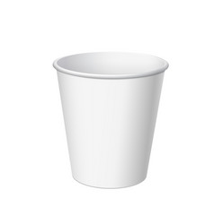 Realistic Disposable Small Plastic Cup