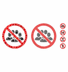 No Crowd Composition Icon Uneven Items