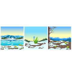 Spring Landscape Set