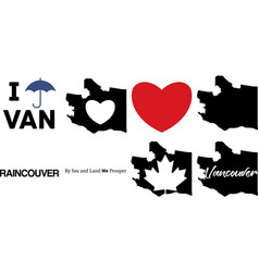 Vancouver Canada Map