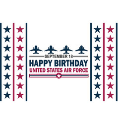 Happy Birthday United States Air Force