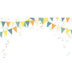 Banner Summer Camp Party Holiday Isolated