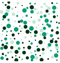 Green Shiny Confetti On White Background Eps 10