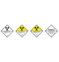 Radioactive Materials Of Different Value Classes