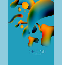 Fluid Shapes Vertical Wallpaper Background