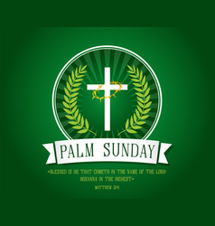 Palm Sunday Banner